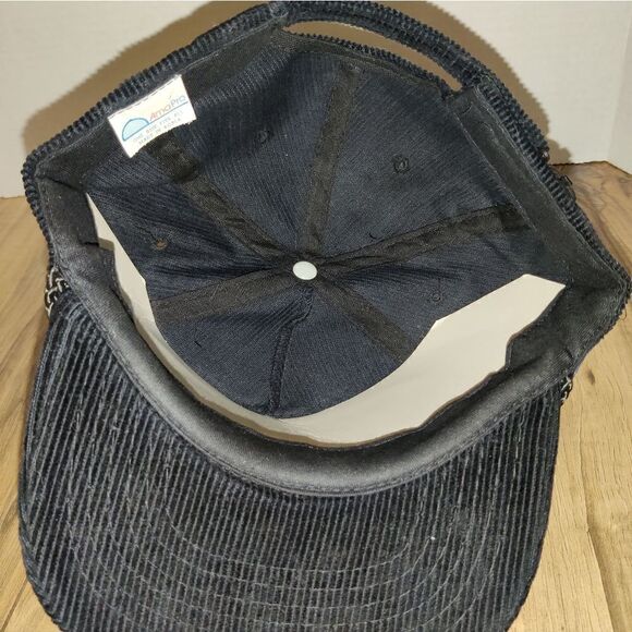 Vintage Los Angeles Raiders Corduroy Hat Zipper Back by AmaPro - Picture 7 of 8
